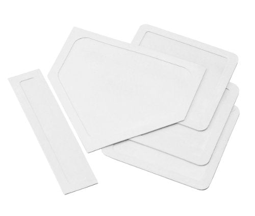 Throw Down Base Set – Durable Baseball & Softball Bases (Set of 5) - White
