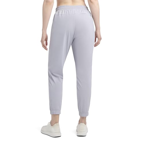 Jockey Women's Infinity Red Eye Jogger Sweatpants Small Dapple Grey Activewear
