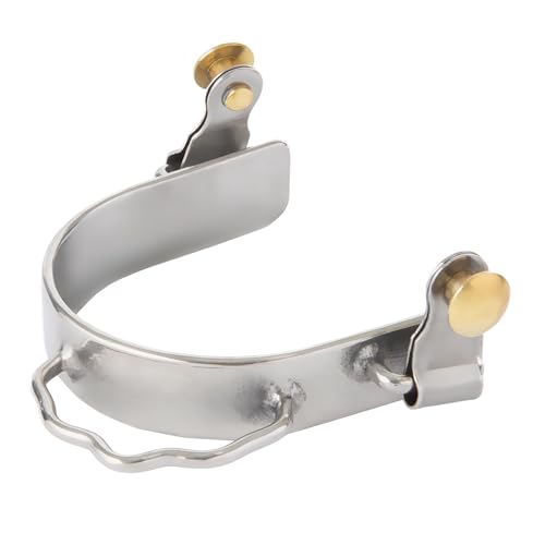 Weaver Leather Womens Barrel Spurs Silver 3/4" Band - 1 Pair