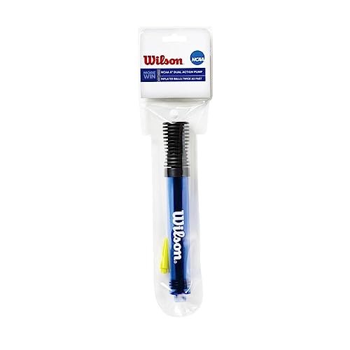 NCAA 6 Inch Dual Action Ball Pump - Assorted Colors
