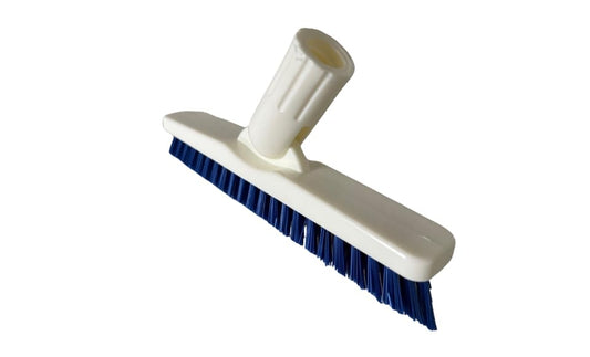 Professional Grout Brush Heavy-Duty Swivel Head with Stiff V-Shaped Bristles for Deep Cleaning Tile, Corners, Showers, Kitchens & Floors Without Scratching Fits Standard Thread Poles