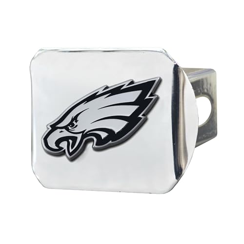 Philadelphia Eagles Chrome Hitch Cover - 3.4"x4"