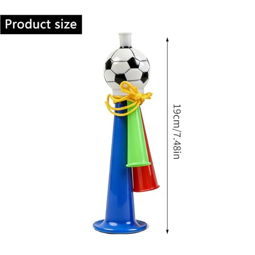 4-Pack Stadium Horns - Durable Noise Makers for Sports Events