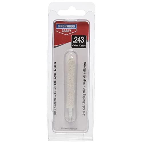 Cotton Bore Mop for Gun Maintenance - 243/6MM