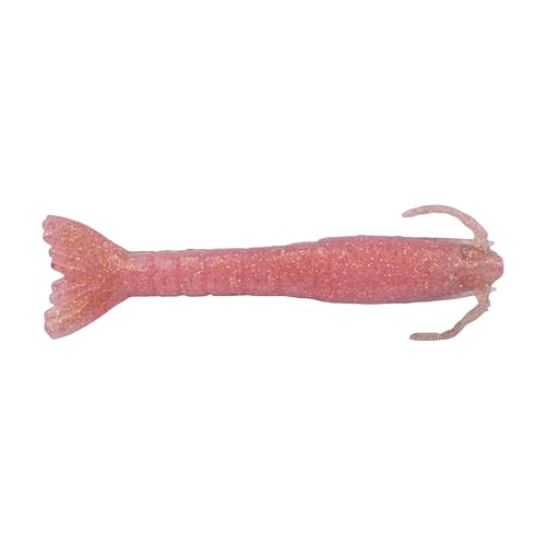 Berkley Gulp! Saltwater Shrimp Soft Baits - Flamingo Chrome 3"