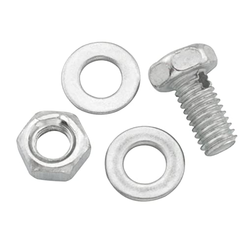 8-Pack Bicycle Brake Cable Regulator Clamp Lock Screws with Nuts