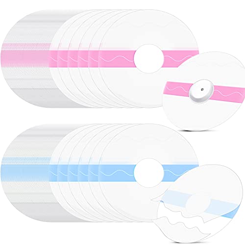 60 Pcs Waterproof CGM Sensor Covers - Clear Adhesive Patches