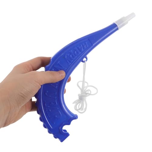 8.6 Inch Plastic Stadium Horns - 6 Loud Noisemakers for Sports Events