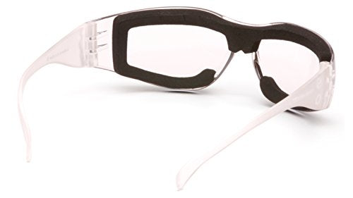 Safety Glasses with Full Foam Padding and Clear Anti-Fog Lens