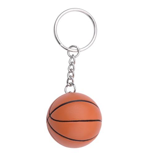Basketball Keychain Gift for Coaches - Sports Keyring Accessory