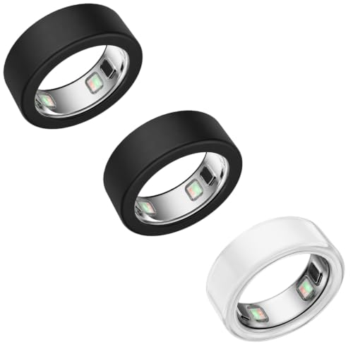 Oura Ring Gen 5 Cover - Black, Clear - Size M (9/10/11)