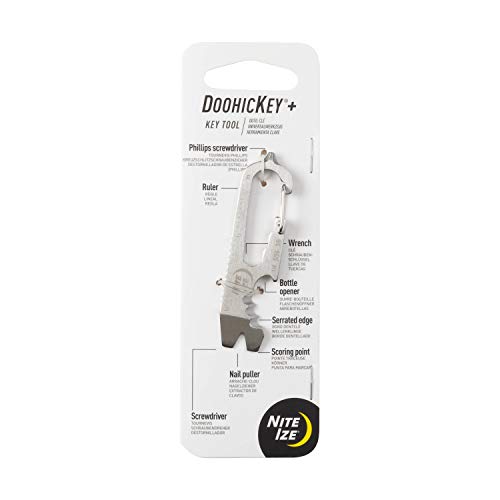 DoohicKey Keychain Multi Tool with 8 Functions - Compact Design
