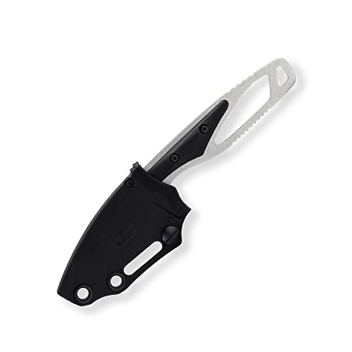 Buck Knives 630 Paklite Hide Hunting Knife Black 1.76oz with Sheath