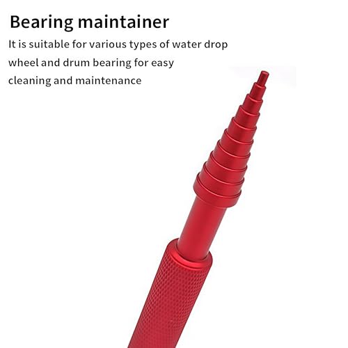 Fishing Reel Repair Kit with Disassembly Wrench and Bearing Tools - Aluminum, Blue