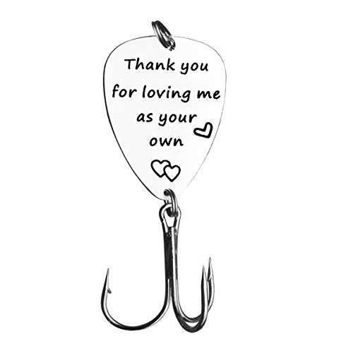 Engraved Fishing Lure Gift for Stepdad - Father's Day & Birthday