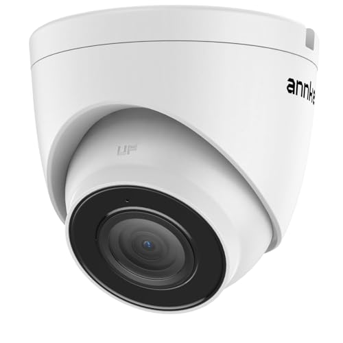 ANNKE 3K PoE Camera with Audio/Mic, IP Turret Security Camera Outdoor Indoor, Color Night Vision, AI Human Detection, IP67 Weatherproof, 116¡Æ Wide Angle 2.8mm Lens, 24/7 Recording,RTSP, @20fps