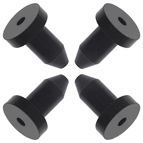 Kayak Scupper Plugs - 4 Pack Durable Neoprene Drain Plugs for 1/2 Inch Holes