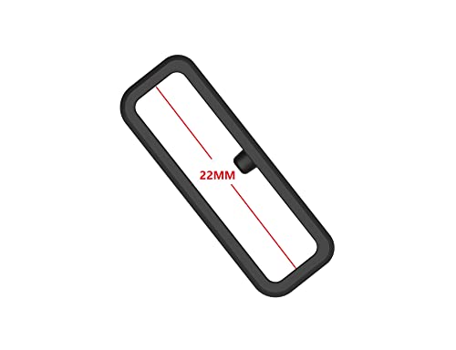 Silicone Replacement Fastener Ring for Fitbit Charge 6/5/4/3/2 - Pack of 6