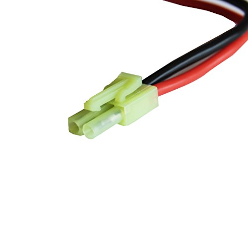 Tamiya Connector Adapter - Large Female to Mini Male for Airsoft