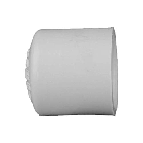 PVC Schedule 40 Pressure Cap - 1/2 Inch Socket - 10 Unit Pack
