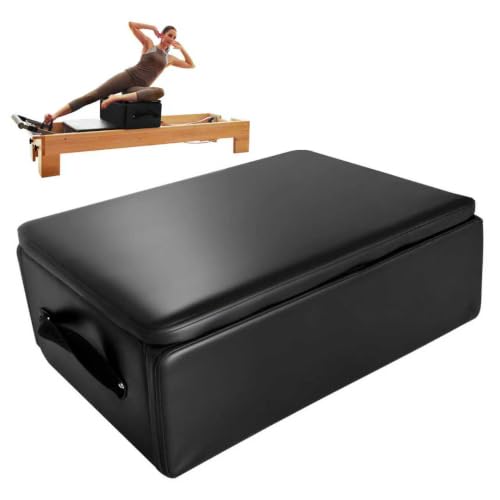High-Density Foam Pilates Reformer Box - Non-Slip Accessory