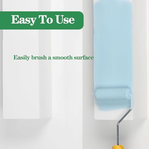 24 Pack Mini Paint Roller Covers,4 Inch Foam Paint Roller, High Density Foam Paint Roller, Small Paint Rollers for All Flat Surfaces, Suitable for Wall£¬Kitchen Cabinets, Doors, Tables, Etc