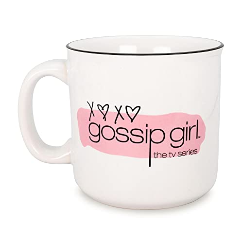 Gossip Girl 20oz Ceramic Travel Mug - BPA-Free Coffee Cup with Logo