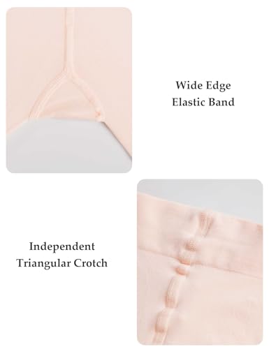 Ballet Tights for Girls - Ultra Soft Convertible Tights, Ballet Pink, 10-12 Years