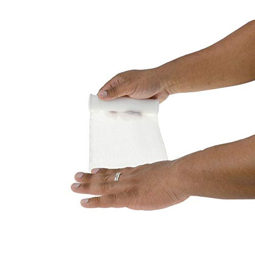 Non-Sterile Stretch Gauze Bandage Rolls - 3 Inch, 12-Pack