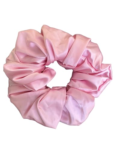 Yoga Mat Scrunchie Strap - Adjustable Band for Most Mats - Pink