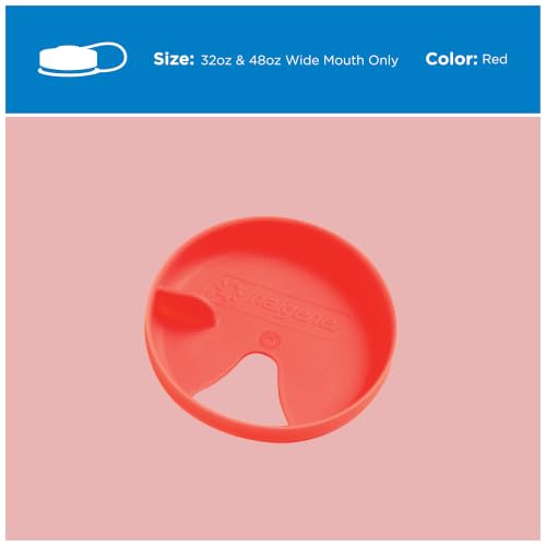 Easy Sipper Water Bottle - Red, 32 oz BPA-Free Tritan