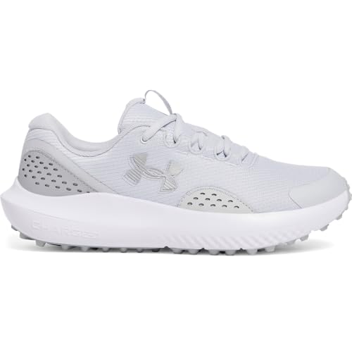 Men's Surge Golf Cleats - Halo Gray/Halo Gray/Metallic Silver