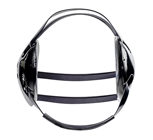 Matman Original Wrestling Headgear Black-Black - 4-Strap Vinyl Ear Guard for Men & Women