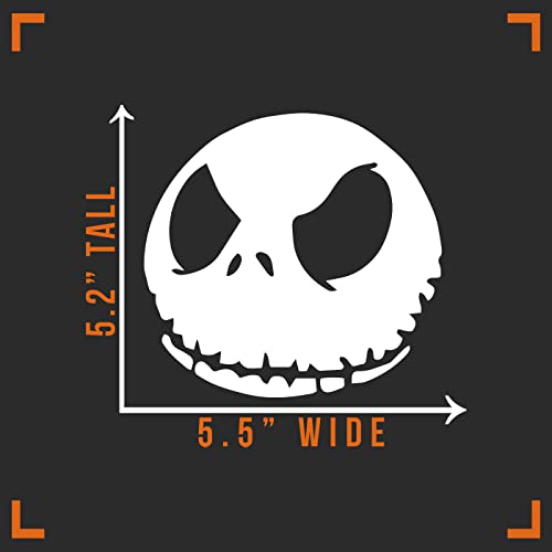 Jack Skellington Car Sticker Decal - 5.5 Inch