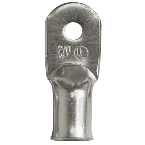 Ancor 6 AWG Marine Tinned Copper Lug 2-Pack | Heavy-Duty Battery Cable Terminal