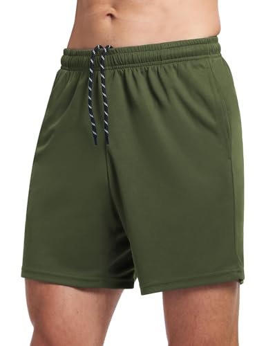 Men's 7-Inch Athletic Running Shorts - Lightweight, Quick Dry with Pockets