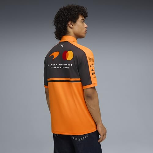 Men's McLaren F1 2026 Team Polo Shirt - Orange, Large