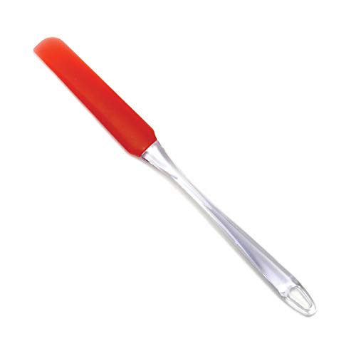 Silicone Icing Spatula - 10.5 Inch, Heat Resistant Red