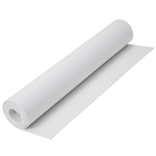 EVA Foam Sheets Roll - 16x59in White, 2mm Thick for Crafts