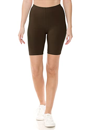 Women's Fashion Biker Shorts - Soft Butter Knit, Popular Prints