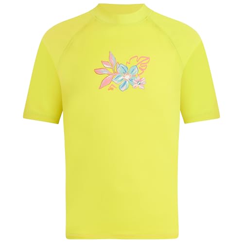Girls' Jade Rash Guard - UPF 50+ Sun Protection - Daria Yellow