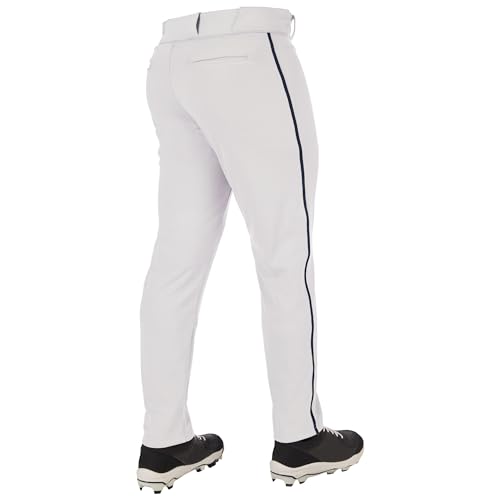 Champro Triple Crown 2.0 Baseball Pants Medium White/Navy Tapered Bottom