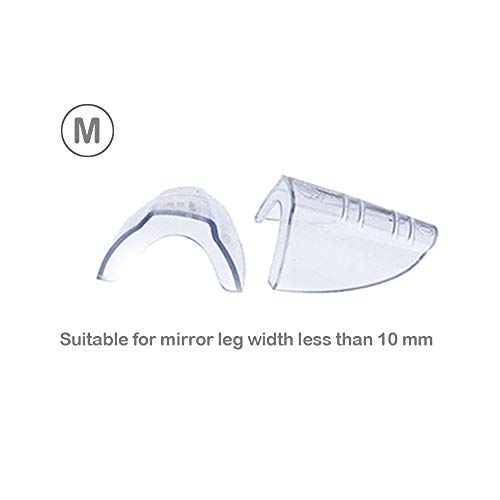 Flexible Safety Glasses Side Shields for Eye Protection - 3 Pairs