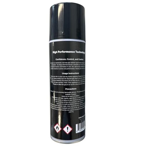 INCRO Grip Spray – Maximum Grip, Maximum Performance, Enhance Control, Suitable for Tennis, Padel, Football, Pole Dancing, Basketball, Baseball, Golf, etc
