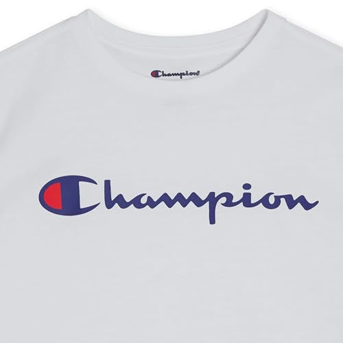 Boys' Short Sleeve Logo T-Shirt - X-Large White