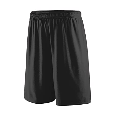 Youth Training Shorts - 9-Inch Inseam, Athletic Gym Wear, Medium