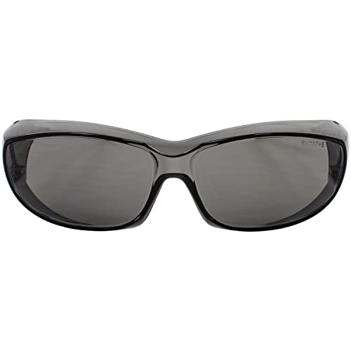 Global Vision Oversite Series Safety Glasses Smoke - Protective Eyewear