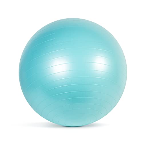 CAP 65cm Teal Exercise Ball for Core Strength & Balance Fitness Equipment
