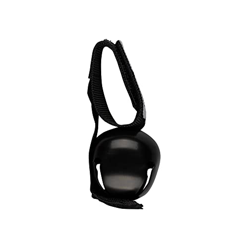 Bear Bell with Magnetic Silencer - Black for Hiking & Camping