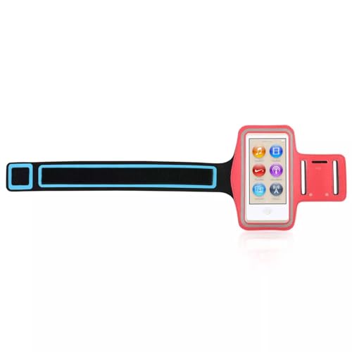 Water Resistant Armband for iPod Nano 7th & 8th Generation - Red